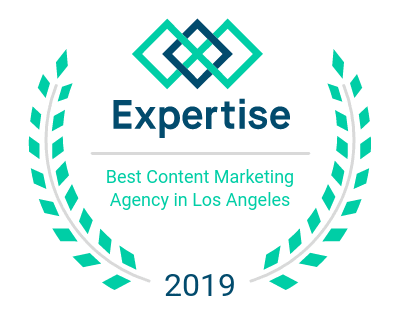 Badge that says Best Content Marketers in Los Angeles