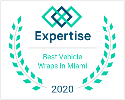 Car Wrap Solutions was voted one of the best car wrap and truck lettering speciality advertising companies in the Fort Lauderdale and Miami Florida area by Expertise.com